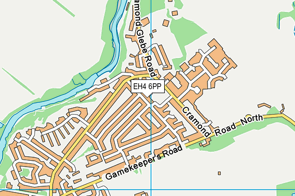 EH4 6PP map - OS VectorMap District (Ordnance Survey) EH4 6PP map - OS VectorMap District (Ordnance Survey)
