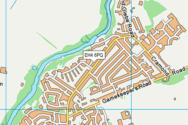 EH4 6PQ map - OS VectorMap District (Ordnance Survey) EH4 6PQ map - OS VectorMap District (Ordnance Survey)