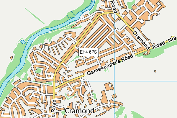 EH4 6PS map - OS VectorMap District (Ordnance Survey) EH4 6PS map - OS VectorMap District (Ordnance Survey)