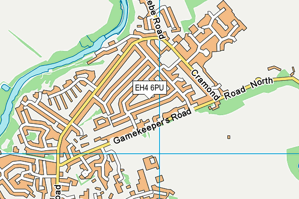 EH4 6PU map - OS VectorMap District (Ordnance Survey) EH4 6PU map - OS VectorMap District (Ordnance Survey)