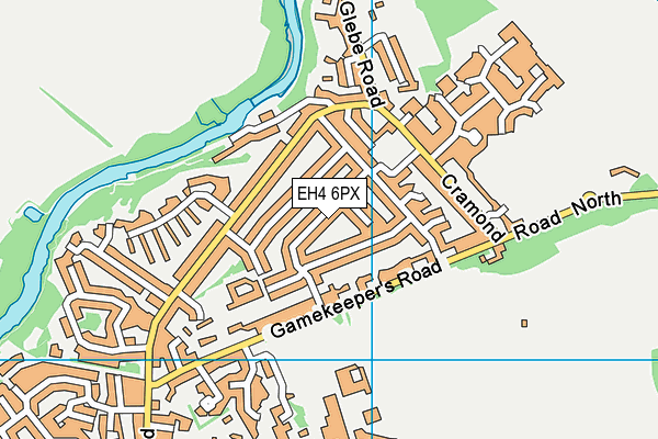 EH4 6PX map - OS VectorMap District (Ordnance Survey) EH4 6PX map - OS VectorMap District (Ordnance Survey)
