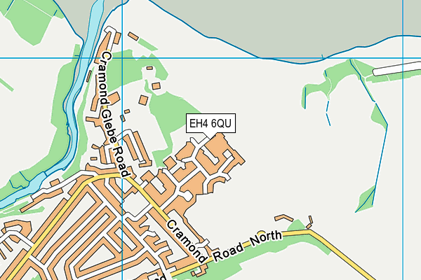 EH4 6QU map - OS VectorMap District (Ordnance Survey) EH4 6QU map - OS VectorMap District (Ordnance Survey)