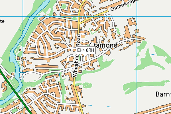 EH4 6RH map - OS VectorMap District (Ordnance Survey) EH4 6RH map - OS VectorMap District (Ordnance Survey)