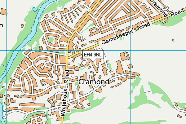 EH4 6RL map - OS VectorMap District (Ordnance Survey) EH4 6RL map - OS VectorMap District (Ordnance Survey)