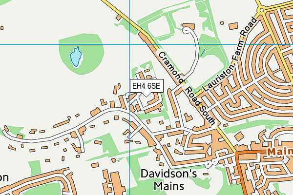 EH4 6SE map - OS VectorMap District (Ordnance Survey) EH4 6SE map - OS VectorMap District (Ordnance Survey)