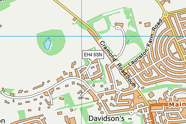 EH4 6SN map - OS VectorMap District (Ordnance Survey) EH4 6SN map - OS VectorMap District (Ordnance Survey)