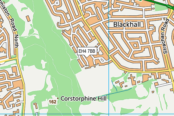 EH4 7BB map - OS VectorMap District (Ordnance Survey) EH4 7BB map - OS VectorMap District (Ordnance Survey)
