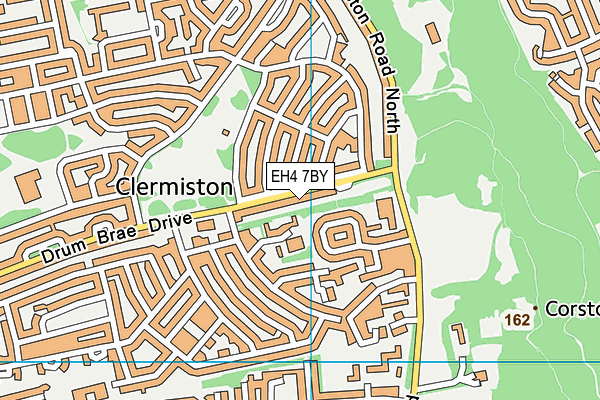 EH4 7BY map - OS VectorMap District (Ordnance Survey) EH4 7BY map - OS VectorMap District (Ordnance Survey)