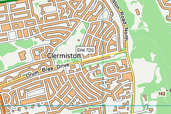 EH4 7DS map - OS VectorMap District (Ordnance Survey) EH4 7DS map - OS VectorMap District (Ordnance Survey)