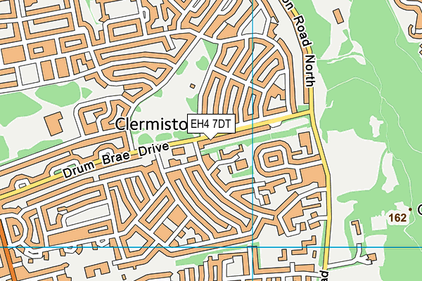 EH4 7DT map - OS VectorMap District (Ordnance Survey) EH4 7DT map - OS VectorMap District (Ordnance Survey)