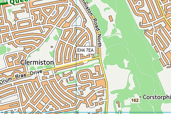 EH4 7EA map - OS VectorMap District (Ordnance Survey) EH4 7EA map - OS VectorMap District (Ordnance Survey)