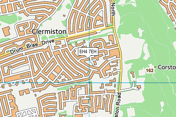 EH4 7EH map - OS VectorMap District (Ordnance Survey) EH4 7EH map - OS VectorMap District (Ordnance Survey)