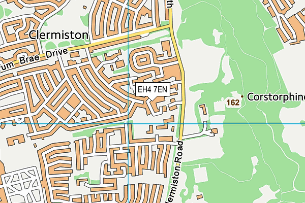 EH4 7EN map - OS VectorMap District (Ordnance Survey) EH4 7EN map - OS VectorMap District (Ordnance Survey)