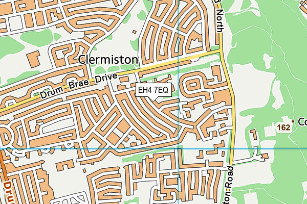 EH4 7EQ map - OS VectorMap District (Ordnance Survey) EH4 7EQ map - OS VectorMap District (Ordnance Survey)