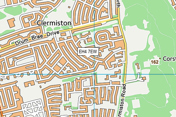 EH4 7EW map - OS VectorMap District (Ordnance Survey) EH4 7EW map - OS VectorMap District (Ordnance Survey)