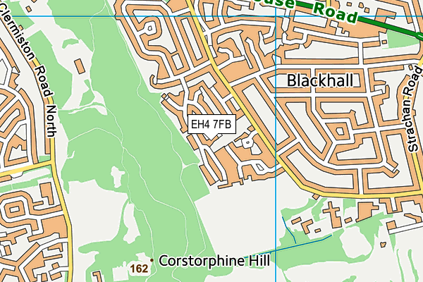 EH4 7FB map - OS VectorMap District (Ordnance Survey) EH4 7FB map - OS VectorMap District (Ordnance Survey)