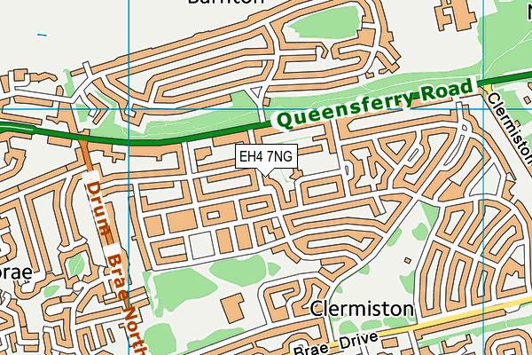 EH4 7NG map - OS VectorMap District (Ordnance Survey) EH4 7NG map - OS VectorMap District (Ordnance Survey)