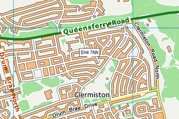 EH4 7NN map - OS VectorMap District (Ordnance Survey)