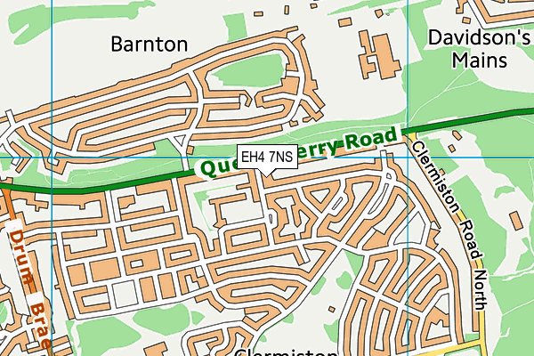 EH4 7NS map - OS VectorMap District (Ordnance Survey) EH4 7NS map - OS VectorMap District (Ordnance Survey)