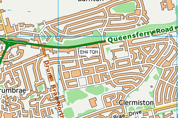 EH4 7QH map - OS VectorMap District (Ordnance Survey) EH4 7QH map - OS VectorMap District (Ordnance Survey)