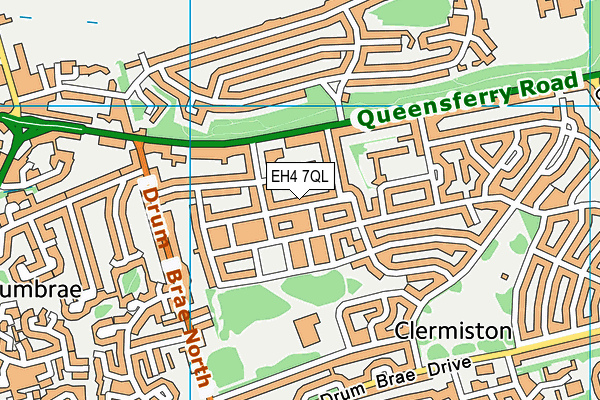 EH4 7QL map - OS VectorMap District (Ordnance Survey) EH4 7QL map - OS VectorMap District (Ordnance Survey)