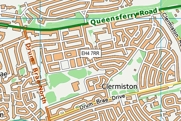 EH4 7RR map - OS VectorMap District (Ordnance Survey) EH4 7RR map - OS VectorMap District (Ordnance Survey)