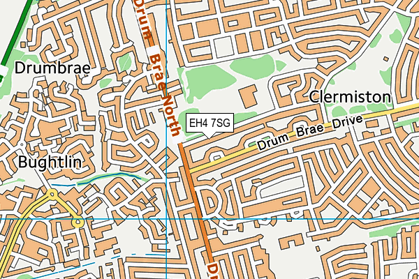 EH4 7SG map - OS VectorMap District (Ordnance Survey) EH4 7SG map - OS VectorMap District (Ordnance Survey)