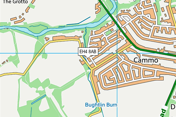 EH4 8AB map - OS VectorMap District (Ordnance Survey) EH4 8AB map - OS VectorMap District (Ordnance Survey)