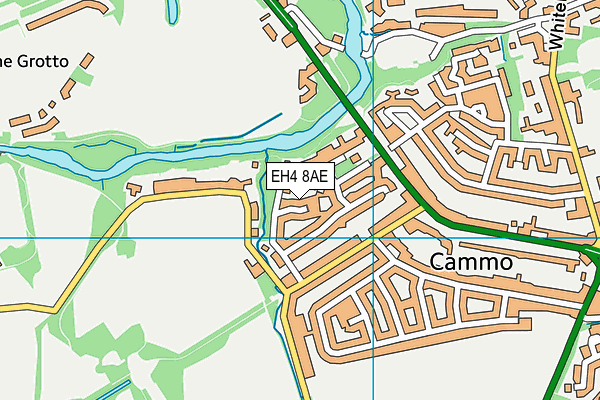 EH4 8AE map - OS VectorMap District (Ordnance Survey) EH4 8AE map - OS VectorMap District (Ordnance Survey)