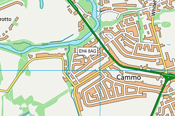EH4 8AG map - OS VectorMap District (Ordnance Survey) EH4 8AG map - OS VectorMap District (Ordnance Survey)