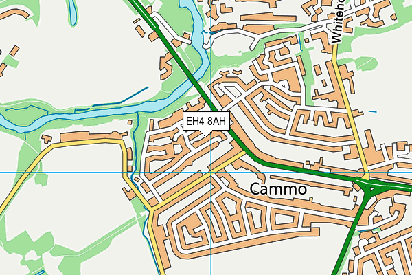 EH4 8AH map - OS VectorMap District (Ordnance Survey) EH4 8AH map - OS VectorMap District (Ordnance Survey)