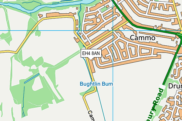 EH4 8AN map - OS VectorMap District (Ordnance Survey) EH4 8AN map - OS VectorMap District (Ordnance Survey)