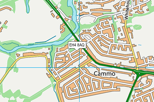 EH4 8AQ map - OS VectorMap District (Ordnance Survey) EH4 8AQ map - OS VectorMap District (Ordnance Survey)