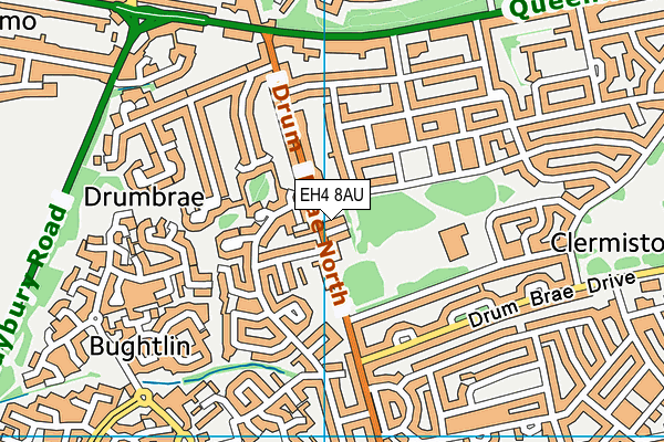 EH4 8AU map - OS VectorMap District (Ordnance Survey) EH4 8AU map - OS VectorMap District (Ordnance Survey)