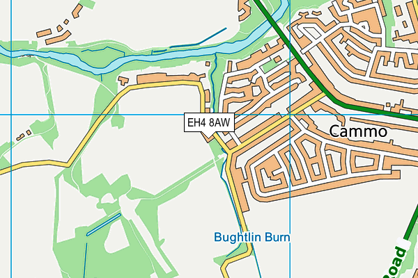 EH4 8AW map - OS VectorMap District (Ordnance Survey) EH4 8AW map - OS VectorMap District (Ordnance Survey)