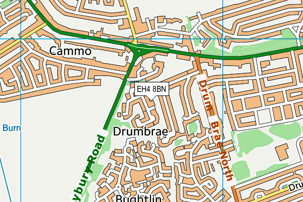EH4 8BN map - OS VectorMap District (Ordnance Survey) EH4 8BN map - OS VectorMap District (Ordnance Survey)