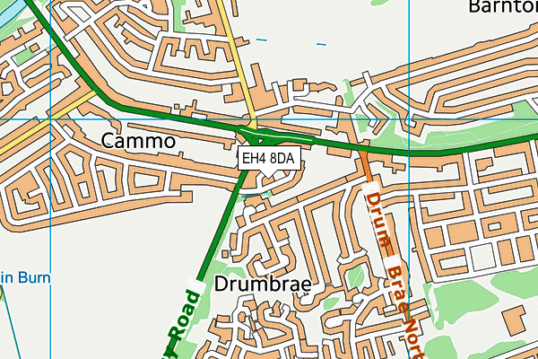 EH4 8DA map - OS VectorMap District (Ordnance Survey) EH4 8DA map - OS VectorMap District (Ordnance Survey)