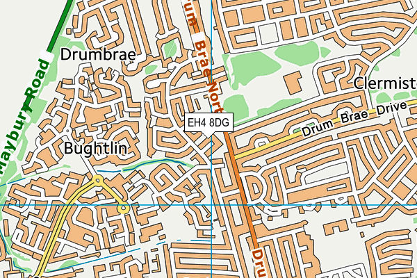 EH4 8DG map - OS VectorMap District (Ordnance Survey) EH4 8DG map - OS VectorMap District (Ordnance Survey)