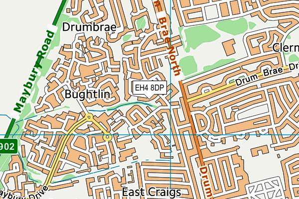 EH4 8DP map - OS VectorMap District (Ordnance Survey) EH4 8DP map - OS VectorMap District (Ordnance Survey)