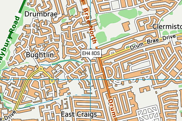 EH4 8DS map - OS VectorMap District (Ordnance Survey) EH4 8DS map - OS VectorMap District (Ordnance Survey)