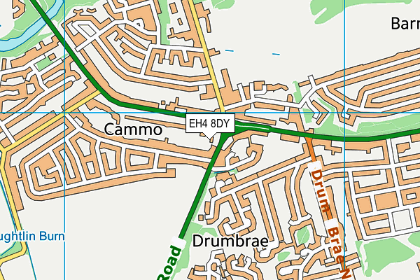 EH4 8DY map - OS VectorMap District (Ordnance Survey) EH4 8DY map - OS VectorMap District (Ordnance Survey)