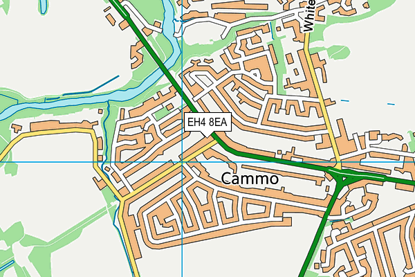EH4 8EA map - OS VectorMap District (Ordnance Survey) EH4 8EA map - OS VectorMap District (Ordnance Survey)