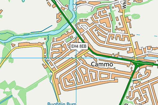 EH4 8EB map - OS VectorMap District (Ordnance Survey) EH4 8EB map - OS VectorMap District (Ordnance Survey)