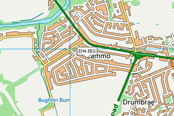 EH4 8EG map - OS VectorMap District (Ordnance Survey) EH4 8EG map - OS VectorMap District (Ordnance Survey)