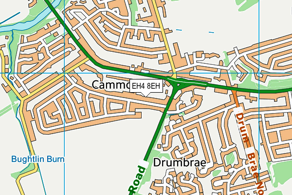 EH4 8EH map - OS VectorMap District (Ordnance Survey) EH4 8EH map - OS VectorMap District (Ordnance Survey)