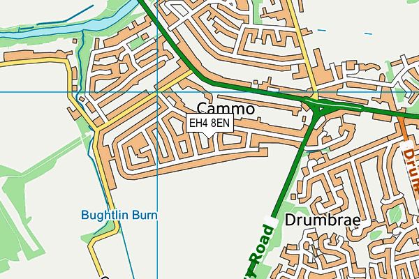 EH4 8EN map - OS VectorMap District (Ordnance Survey) EH4 8EN map - OS VectorMap District (Ordnance Survey)
