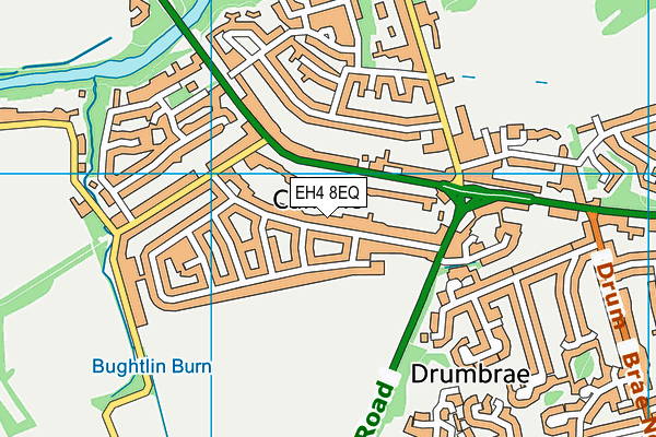 EH4 8EQ map - OS VectorMap District (Ordnance Survey) EH4 8EQ map - OS VectorMap District (Ordnance Survey)