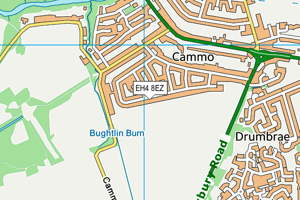 EH4 8EZ map - OS VectorMap District (Ordnance Survey) EH4 8EZ map - OS VectorMap District (Ordnance Survey)