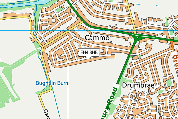 EH4 8HB map - OS VectorMap District (Ordnance Survey) EH4 8HB map - OS VectorMap District (Ordnance Survey)