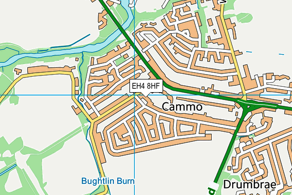 EH4 8HF map - OS VectorMap District (Ordnance Survey) EH4 8HF map - OS VectorMap District (Ordnance Survey)